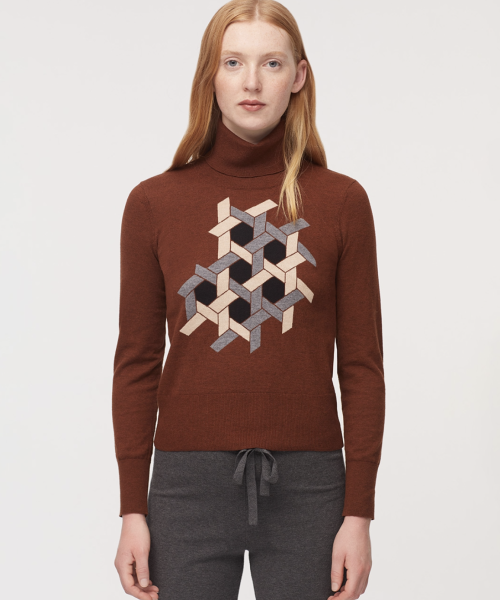 Alternative view of Jaylene Turtleneck